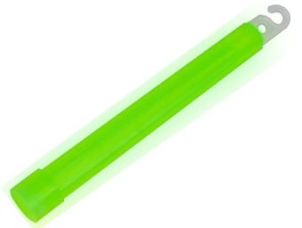 Picture of Cyalume - 6 Inch Green Lightstick Chemical Light With End Hook -  Duration 12h - Single - [CY-SA8-108076BI]