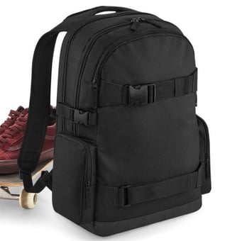 picture of Bagbase Old School Boardpack (Rucksack) - Black - [BT-BG853]