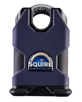 picture of Squire 50mm Closed Shackle Steel Lock P5 - 5 Pin Cylinder - Boxed - [SQR-SS50CP5-BOXED]