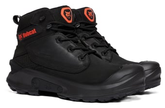 picture of Bobcat BASTION Fargo Waterproof Safety Boot - S7L SR HRO SC FO - Black - OVL-BC11551-20X - (LP)