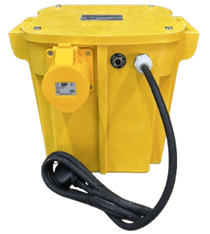 Picture of 5 Kva Light Weight Power Tool Rated Transformer Convert 230V Volt to 110V - [HC-T5KVALW]