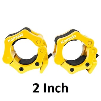 picture of Komodo Spring Bar Collar 2 Inch - Yellow - Pair - [TKB-WT-BR-COL-YE]