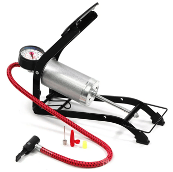 picture of Streetwize Deluxe Quality Single Cylinder Foot Pump - 270 Gauge - [STW-SWFPS]