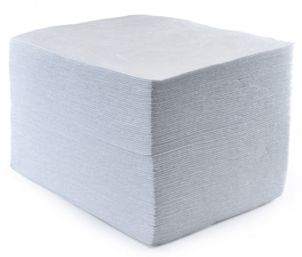 picture of EcoSpill Friendly High Absorption Plain Oil-Only Pads - Pack of 100 - [EC-H2815040] - (DISC-R)