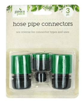 picture of Garden Patch Hose Pipe Connectors 3pc - [OTL-322371]