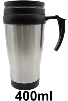 picture of Prima Hot & Cold Steel Travel Mug 400ml - [PD-17081C]