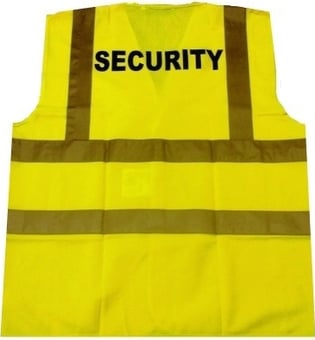 picture of Security & Lone Worker - Hi Vis Security Vests