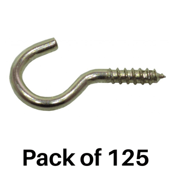 picture of Curtain Wire Hooks - 22mm x 2mm - Pack of 125 - [CI-CW08B]
