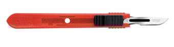 picture of Single Use - Swann Morton Retractable Sterile Scalpel No. 10 - Pack of 25 - [ML-W824]
