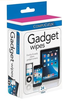 picture of Compuclean Gadget Wipes - Pack of 24 - [PD-CC1002-24A]