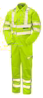 Picture of Pulsar Yellow Hi-Vis Combat Coverall - PR-P349