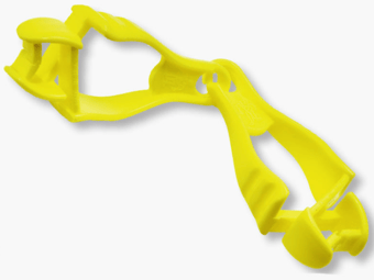 picture of Ergodyne Grabber - Dual Clip Mount Yellow - [BE-EY3400]