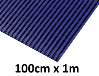 picture of Interflex Splash Anti-Slip Mat Blue - 100cm x 1m - [BLD-IF39BU]