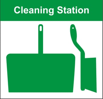 picture of Spectrum Cleaning Station Board D - Green - Includes Matching Stock - [SCXO-CI-SB-BD04-GR]