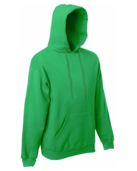 picture of Fruit Of The Loom Kelly Green Hooded Sweatshirt - BT-62208-KGRN