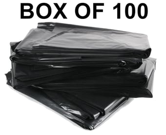 picture of ProSolve Black Compactor Sacks - 500 x 860 x 1160mm - Box of 100 - [PV-PVCSACK100]