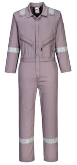 picture of Portwest - C814 Grey Iona Cotton Coverall - PW-C814GRR