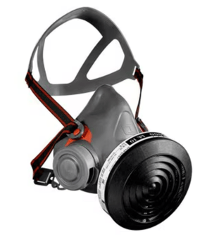 Picture of 3M Reusable Half Face Mask and P3 Particulate Filter Kit - Medium - [3M-HF-3021]