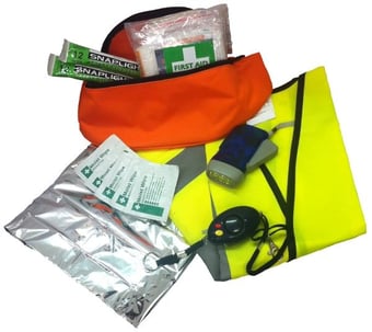 picture of Children's Outing Personal Safety Kit in a Belt Bag - Only from The Safety Supply Company - IH-CHKITBELTBAG - (HP)