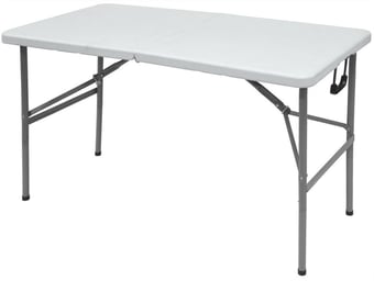 picture of Leisurewize - Blow Moulded Folding Table - 122 x 61 x 73.5cm - [STW-LWACC295]