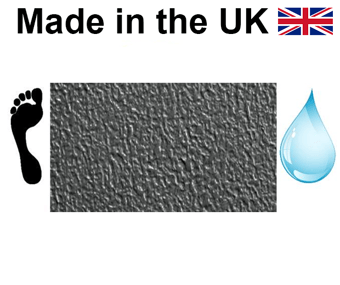 picture of Grey Aqua Safe Anti-Slip Self Adhesive 610mm x 150mm Pads - Sold Individually - [HE-H3405G]