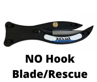 picture of Shark Series Heavy Duty Black Safety Knife - No Hook Blade - [KC-SHARK-H/BLACK]
