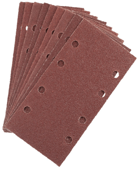 Picture of Amtech 10pc Hook and Loop Sanding Sheets - P80 Grit 93 x 187mm - [DK-V4007]