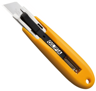 picture of Olfa SK-5 Softgrip Self-Retracting Safety Knife - [OFT-OLF/SK5]