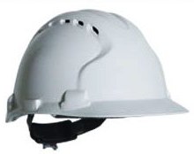 Picture of Jsp EVO8 EN14052 Safety Helmet Vented White - [JS-AHU150-000-100]