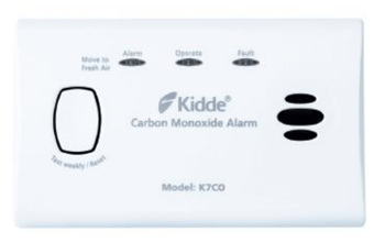 Picture of Kidde - Carbon Monoxide Alarm - 10 Year Life - Battery Operated 2 x AA Included - [KS-K7CO]