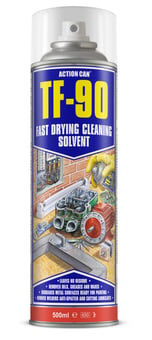 picture of Aerosol - TF-90 Fast Drying Cleaning Solvent and Degreaser  - 500ml - [AT-1848]