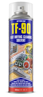 Picture of Aerosol - TF-90 Fast Drying Cleaning Solvent and Degreaser  - 500ml - [AT-1848]