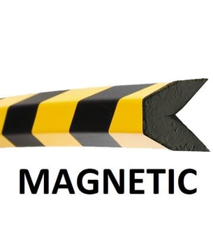 picture of Moravia 1000mm Yellow/Black Magnetic Traffic-line Edge Protection - Trapeze 40/40mm - [MV-422.23.243]