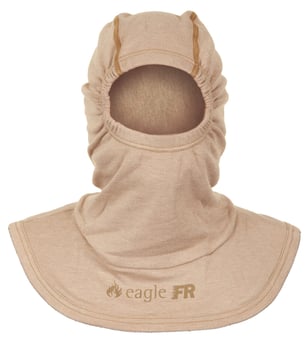 picture of Eagle Kermel Half Shoulder Flash Fire Hood - Tan - [ETP-ETF20TKV]