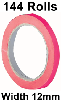 picture of Slingsby Vinyl Tape 12mm - Red - Bulk Pack - 144 Rolls - [SLB-330012] - (LP)