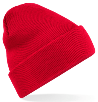 picture of Beechfield Recycled Original Cuffed Beanie - Classic Red - [BT-B45R-CSR]