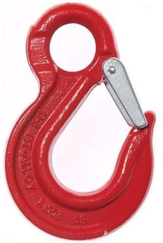 Picture of GT Cobra Grade 80 Eye Type Sling Hook with Heavy Duty Catch  - For Chain 10mm Dia. - [GT-G8ESH10]