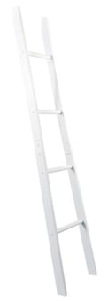 picture of LPD Furniture Alaska White Towel Ladder Rail - White - [PRMH-LPD-ALASKATOWEL]