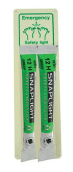 picture of Cyalume Photolum Plate 2 x 6 Inch SnapLight Lightsticks - Green 12h - [CY-LTD9-CABINPACKB]