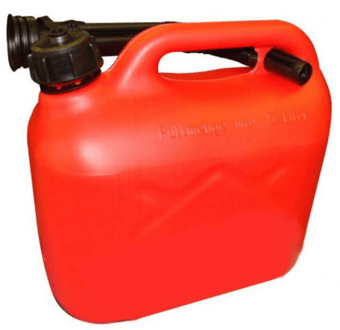 Picture of Plastic Fuel Can Red 5 Litre - [HC-8304005] - (DISC-R)