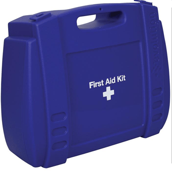 Picture of British Standard Large Catering First Aid Kit In Blue Box - [SA-K3133LG]