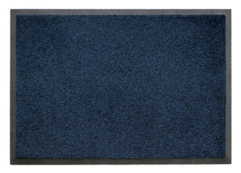 Picture of Dirt-Buster Washable Carpet Entrance Mat - Black Blue/Black - 1150 x 1750 - [WWM-40100-11517512-BBBK] - (LP)