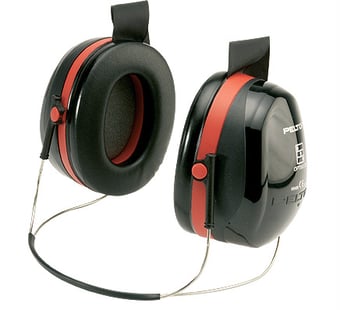 picture of Peltor Optime lll H540B Neckband Ear Muff - SNR 35 - [3M-H540B-412-SV]