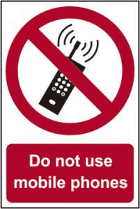 picture of Spectrum Do Not Use Mobile Phones – PVC 200 x 300mm - SCXO-CI-0617