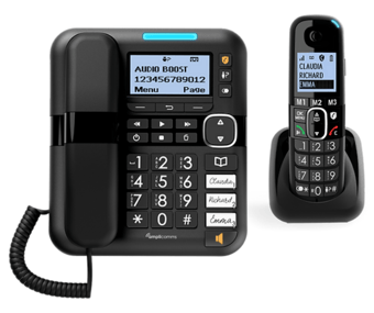 picture of Amplicomms Bigtel 1580 Corded Phone Combo - [PDL-ATL1423495]