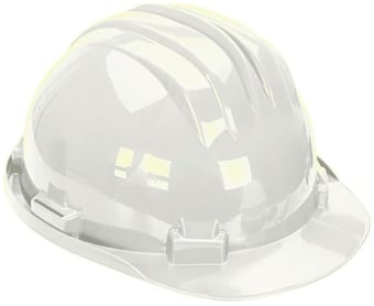 Picture of Climax 5-RS Non Vented White Safety Hard Hat - Box Deal 105 Helmets - [IH-CLMOD5RSWHITE]