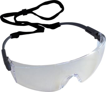 picture of Solomon - CL - Anti-Mist Safety Spectacle Glasses with Cord - [UC-SOLOMON-CL]