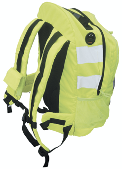 Picture of Portwest - B905 - Hi-Vis Multiple Pockets Rucksack - Yellow - EN ISO 20471 - [PW-B905YER]