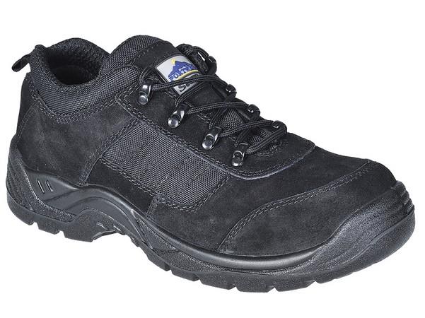 picture of S1P - SRC - Portwest - FT64 - Steelite Trouper Shoe S1P - Black - Conform To EN20345 - [PW-FT64BKR]