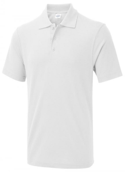 picture of Uneek UX1 The UX Polo Shirt - White - UN-UXX01-WH